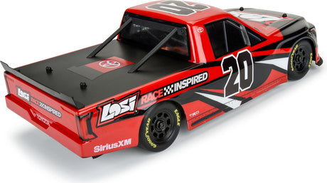 1/12 Pre-Cut 2024 Toyota Tundra Truck Clear Body: Losi NASCAR