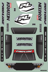 1/16 Limited Edition Pre-Cut/Pre-Painted Brute Digi Body with Clipless System: ARRMA MINI KRATON