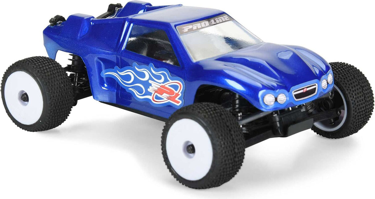1/28 Pre-Cut Crowd Pleazer Clear Body: Losi Micro-T