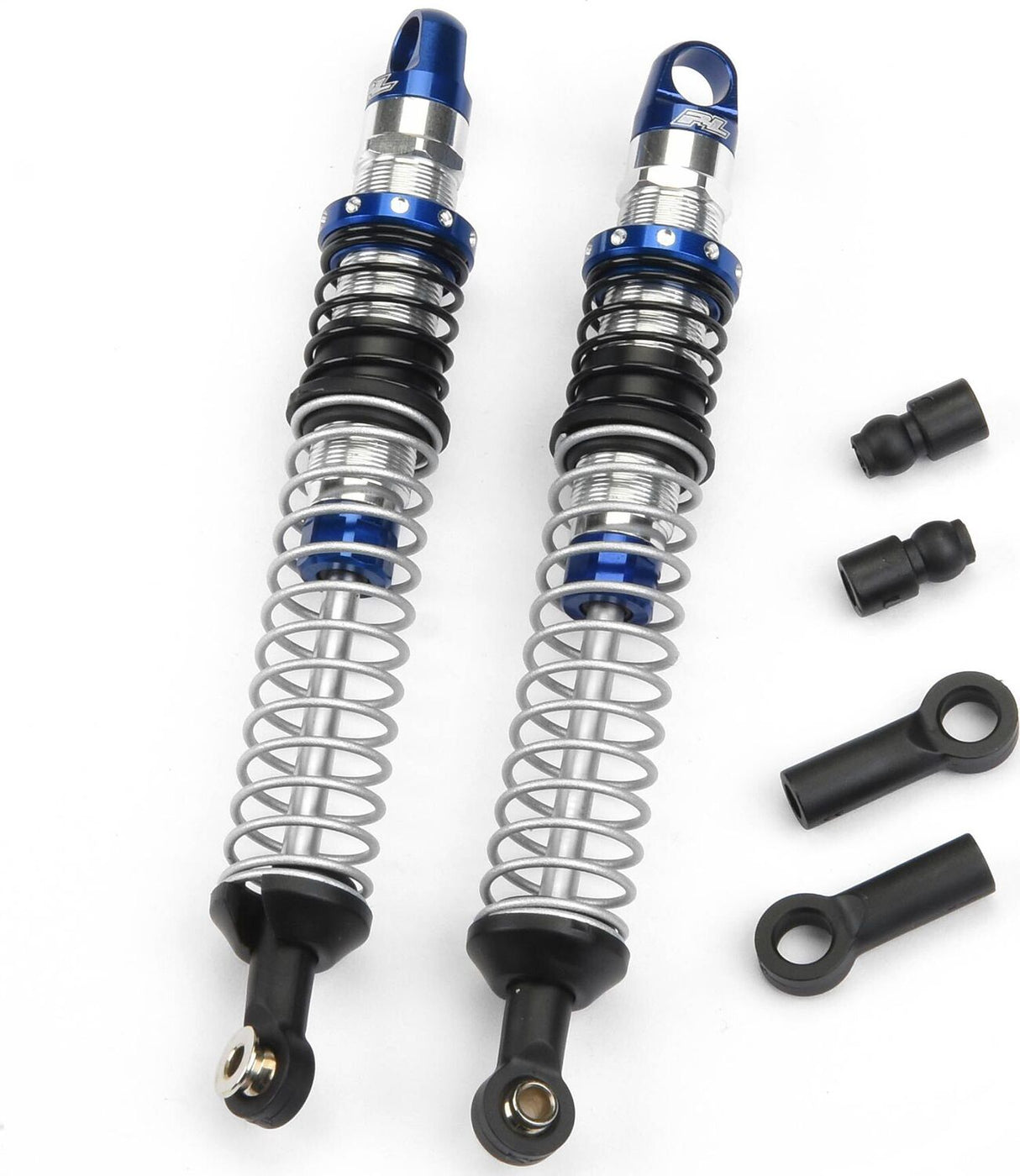 1/10 Pro-Spec Front/Rear (105mm-110mm) Scaler Shocks for Crawlers