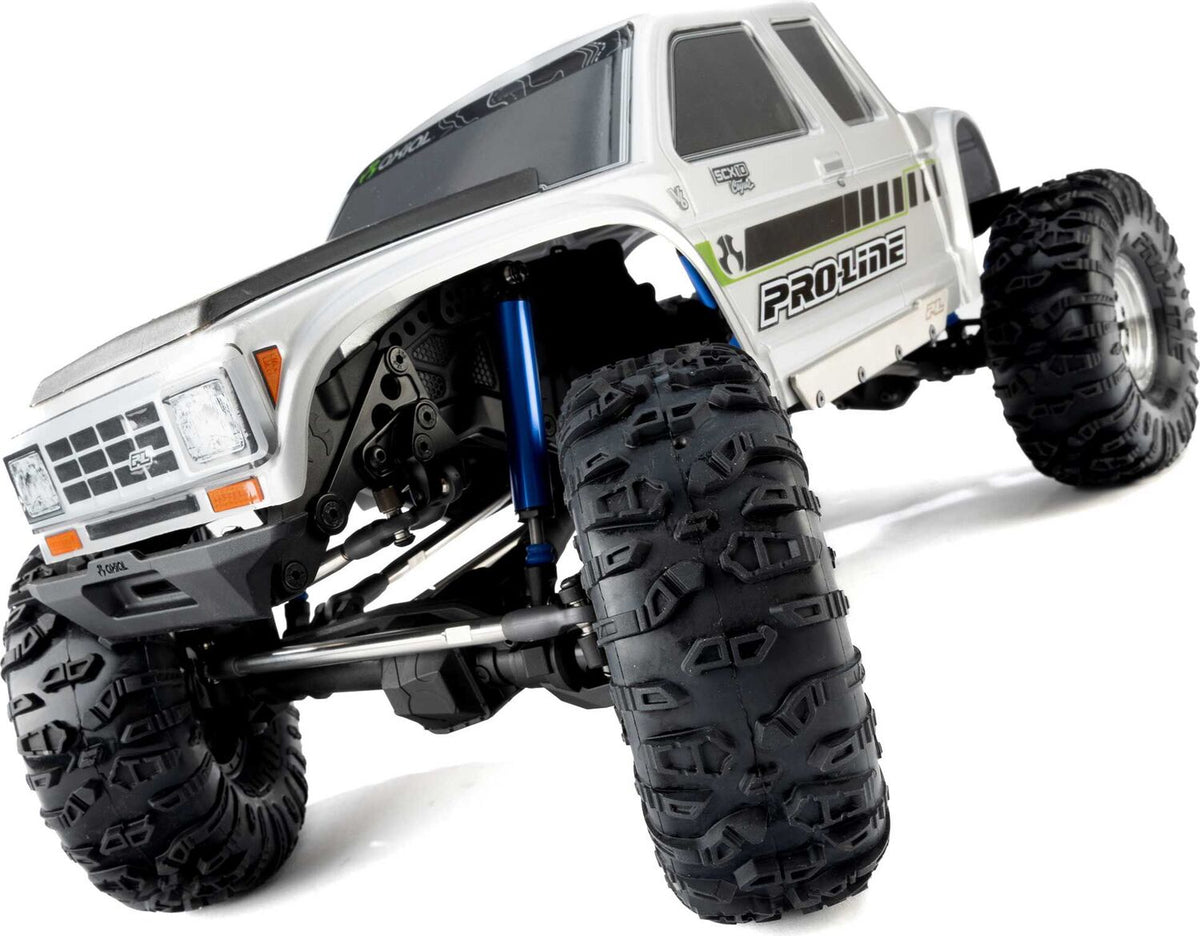 1/10 Pro-Comp Front/Rear (97mm) Scaler Shocks, Blue (2): Rock Crawlers