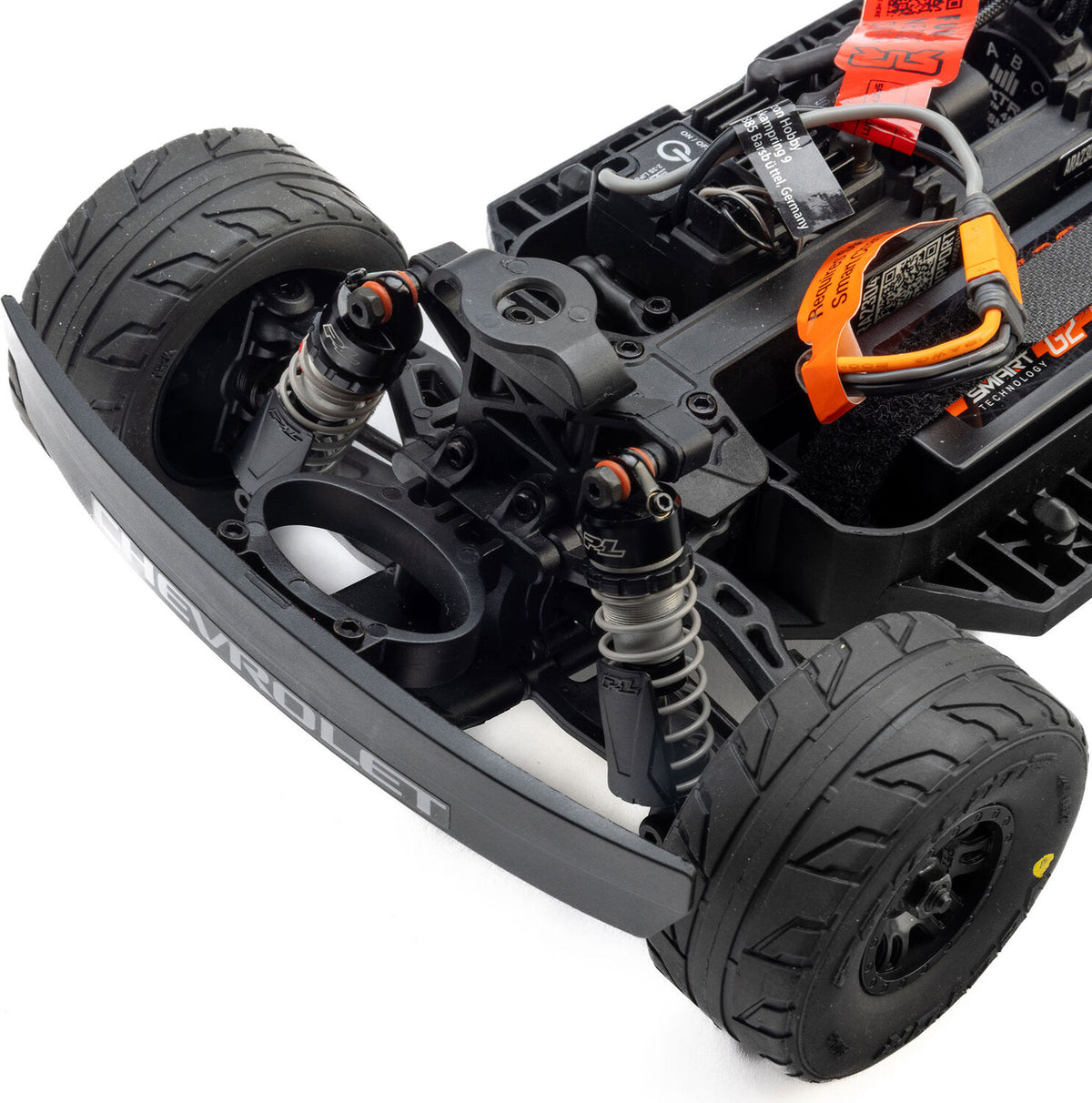 PowerStroke Front/Rear Oil-Filled Shocks (4): ARRMA GRANITE, MOJAVE, TYPHON GROM
