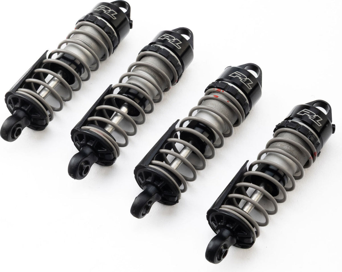 PowerStroke Front/Rear Oil-Filled Shocks (4): ARRMA GRANITE, MOJAVE, TYPHON GROM