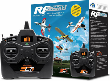 RealFlight Trainer Edition RC helicopter Flight Simulator with SLT6 Transmitter/Controller