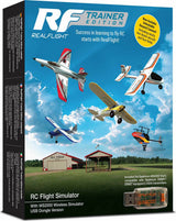 RealFlight Trainer Edition RC Flight Simulator with WS2000 Wireless Simulator USB Dongle