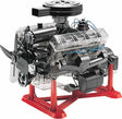 1/4 Visible V8 Engine