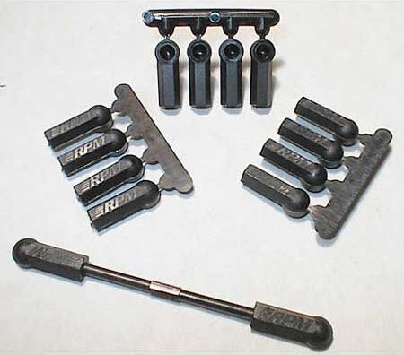 4-40 HD Rod Ends,Blk:LOS,ASC