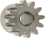 Extra Hard Steel 5mm Bore 1 Module Pinion, 12T