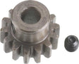 Extra Hard Steel 5mm Bore 1 Module Pinion, 14T