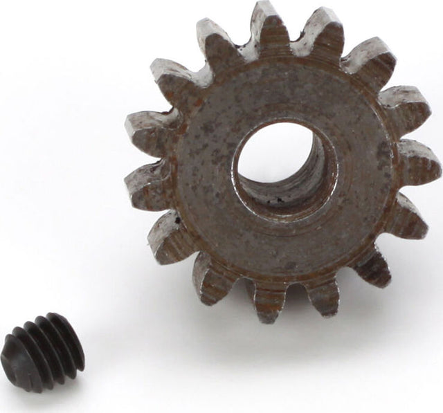 Extra Hard Steel 5mm Bore 1 Module Pinion, 15T