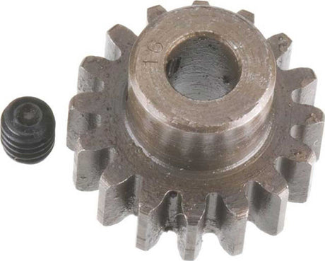 Extra Hard Steel 5mm Bore 1 Module Pinion, 16T