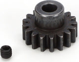 Extra Hard Steel 5mm Bore 1 Module Pinion, 17T