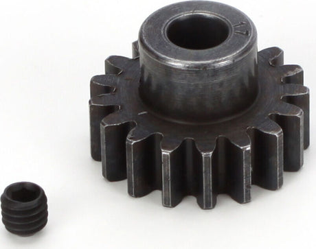 Extra Hard Steel 5mm Bore 1 Module Pinion, 17T