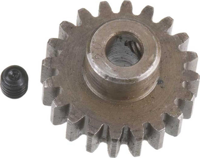 Extra Hard Steel 5mm Bore 1 Module Pinion, 20T