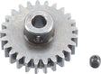 Extra Hard Steel 5mm Bore 1 Module Pinion, 25T