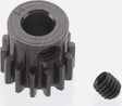 Extra Hard 14 Tooth Blackened Steel 32p Pinion, 5mm