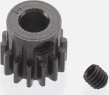 Extra Hard 14 Tooth Blackened Steel 32p Pinion, 5mm