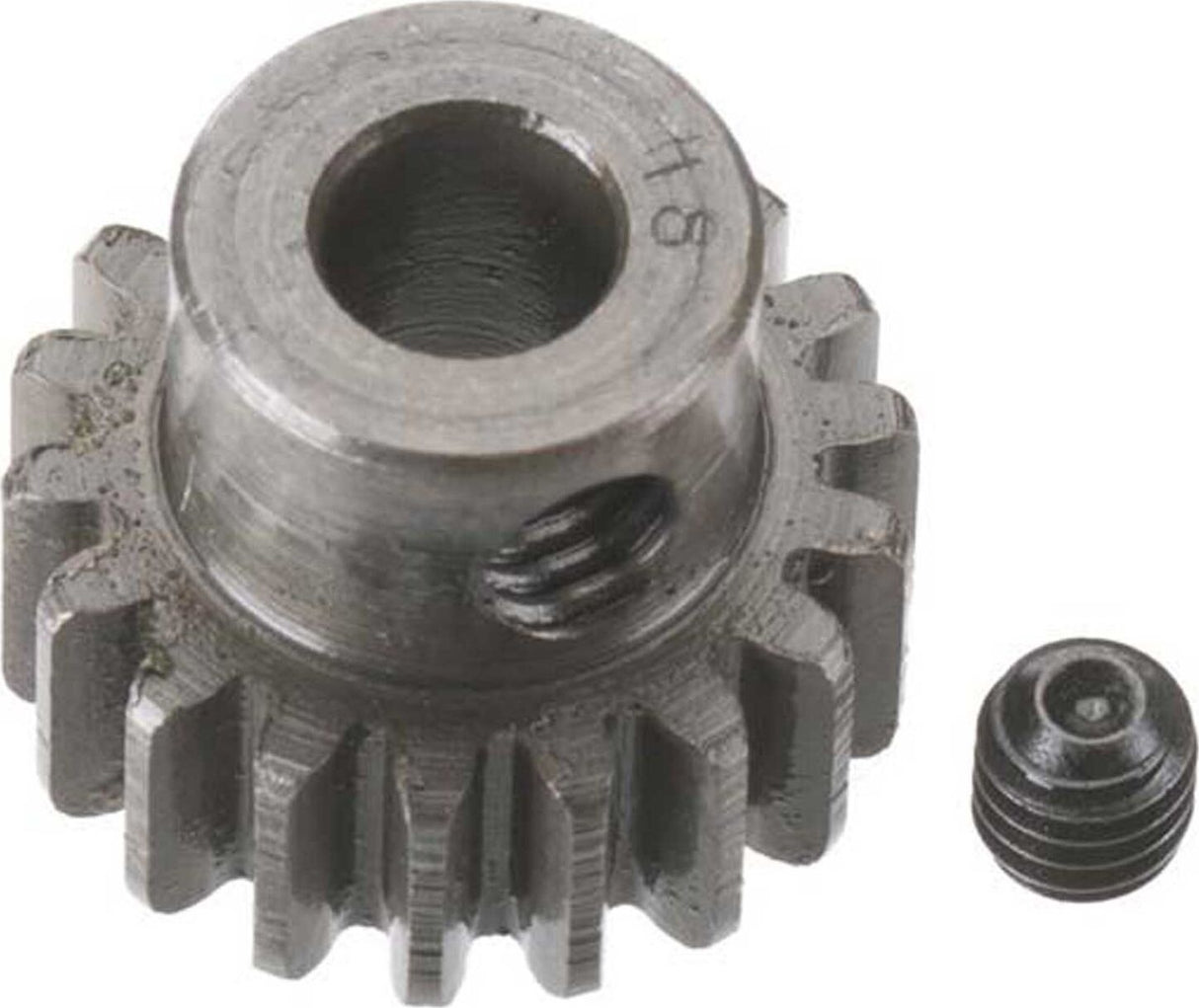 Extra Hard 5mm Bore .8 Module (31.75P) Pinion, 18T