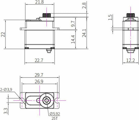 55Micro Servo - Servo Programmable