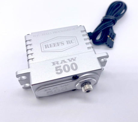 RAW 500HD Standard Digital Metal Gear Waterproof Programmable Servo, Silver