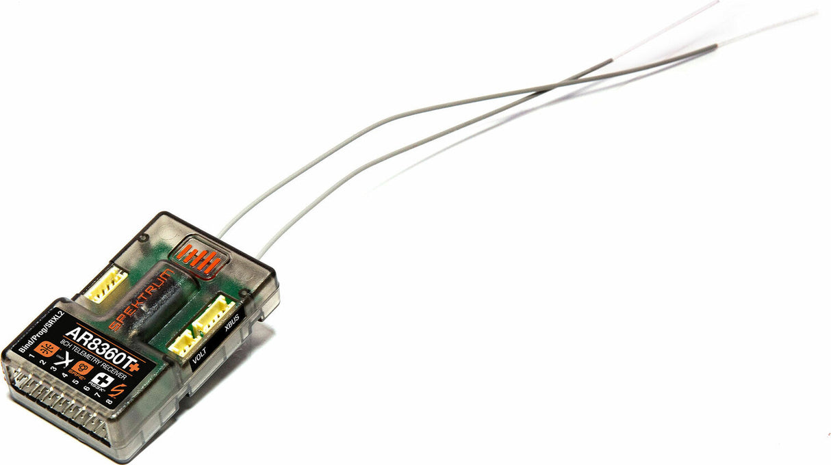 AR8360T+ DSMX 8-Channel AS3X+ & SAFE Telemetry Receiver