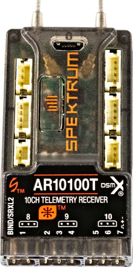 AR10100T DSMX 10-Channel Telemetry Receiver