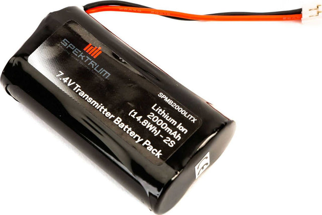 7.4V 2000mAh 2S Li-Ion Transmitter Battery