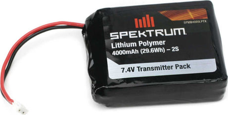 7.4V 4000mAh 2S LiPo Transmitter Battery