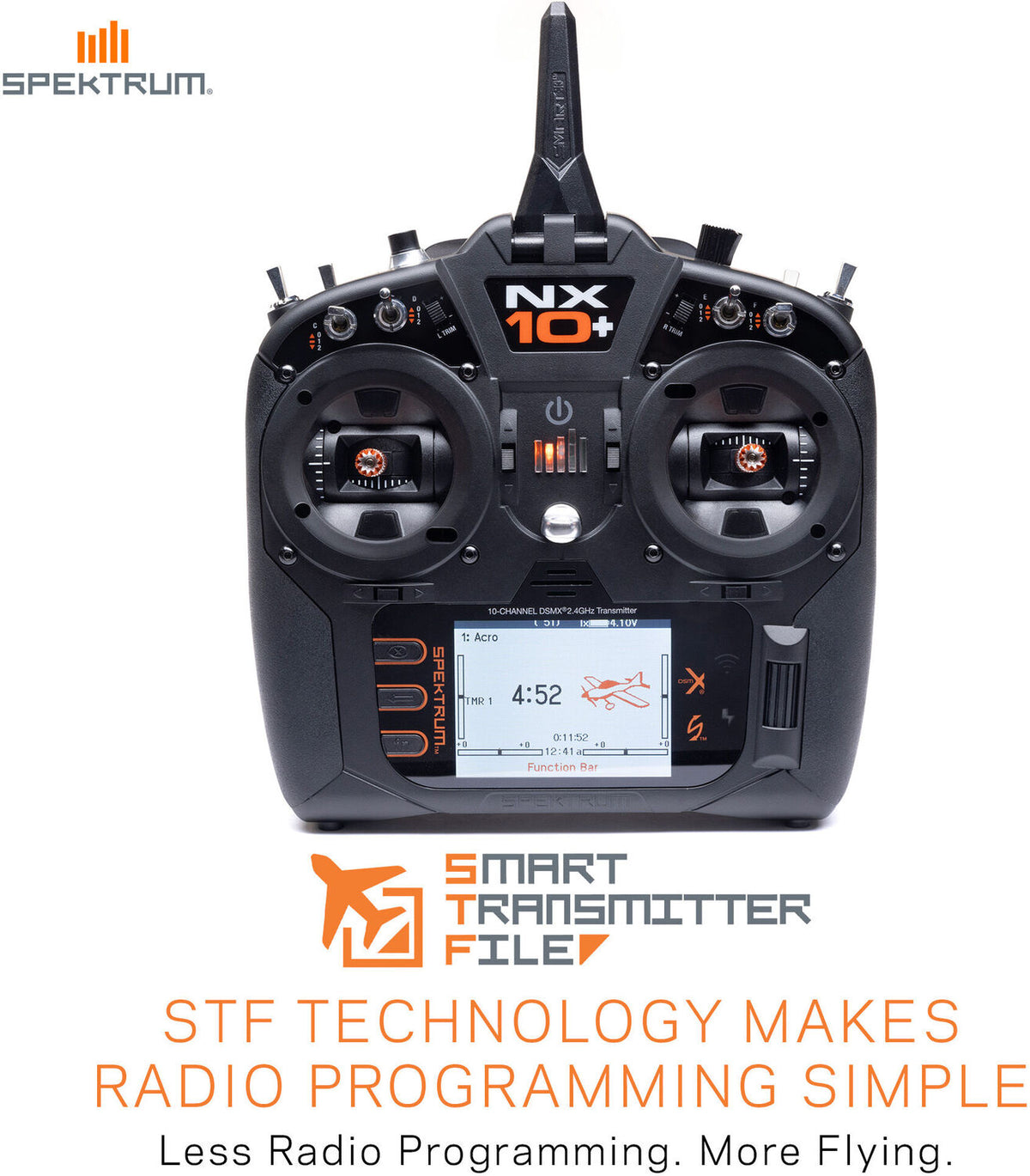 NX10+ 20-Channel DSMX Transmitter Only