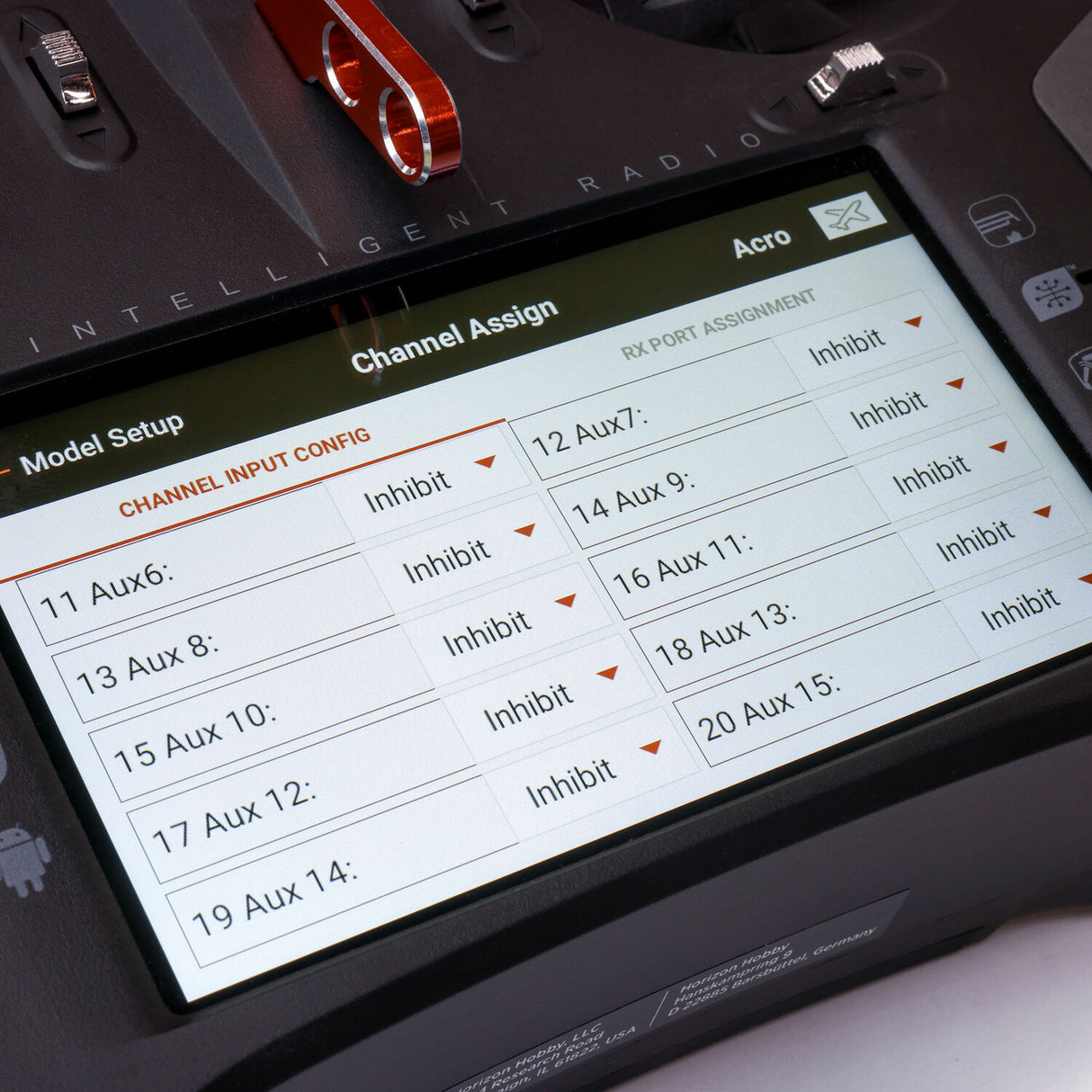 iX14+ 20-Channel DSMX Transmitter Only