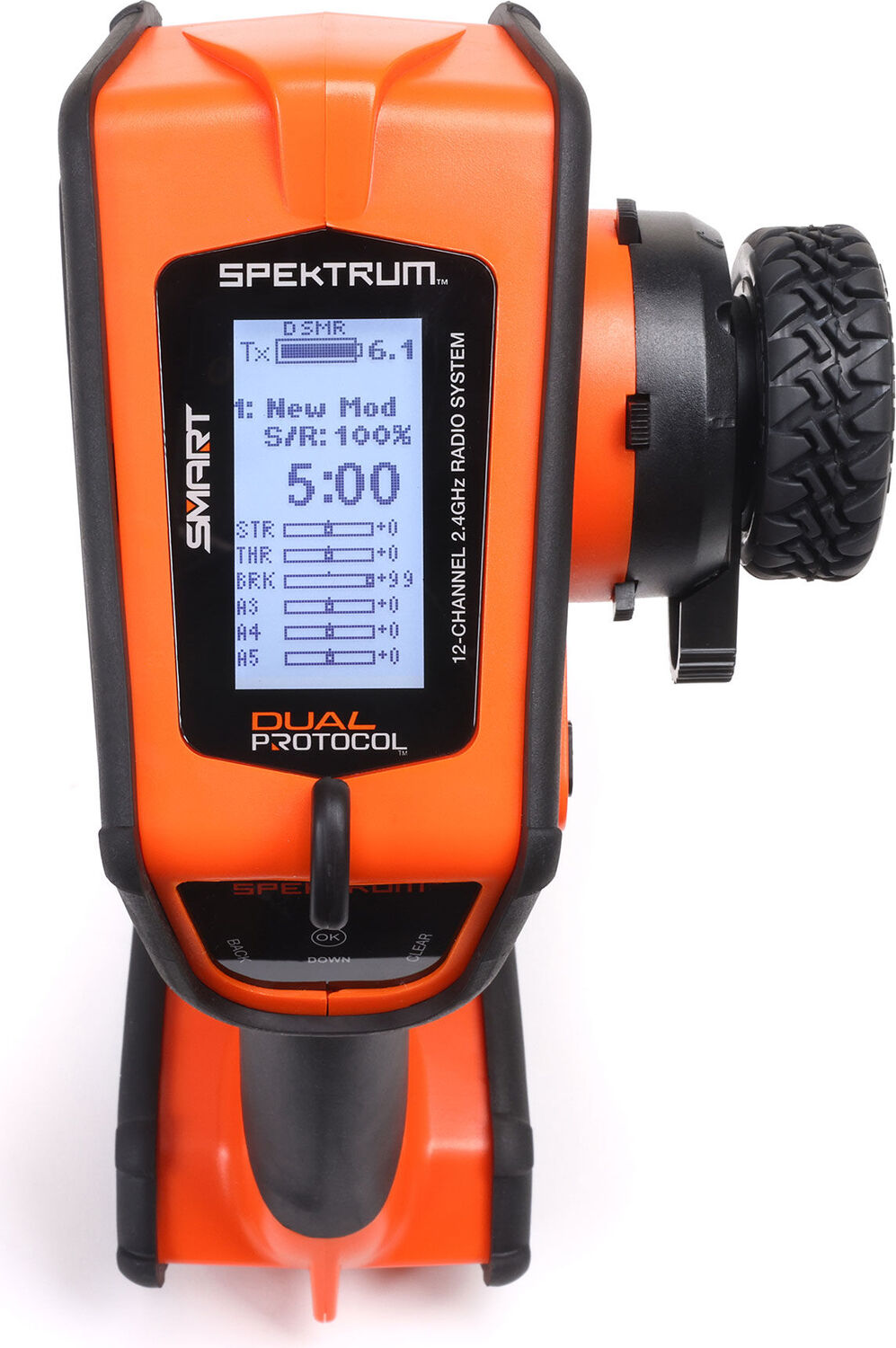 DX Rugged+ 12-Channel DSMR+ Transmitter, Orange