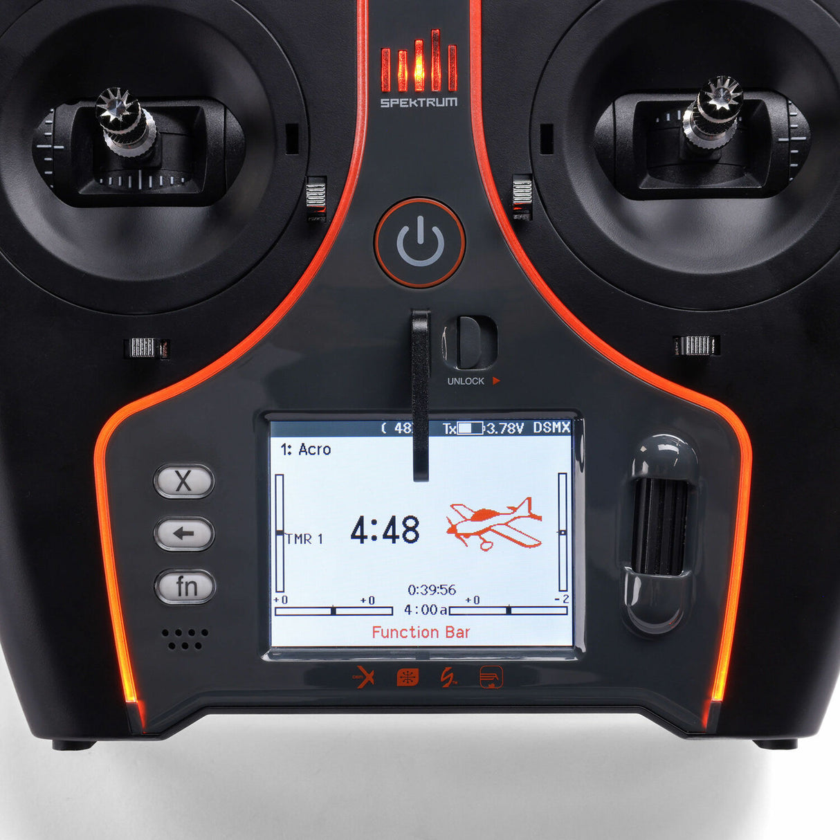 NX7e+ 14-Channel DSMX Transmitter Only, Black Edition