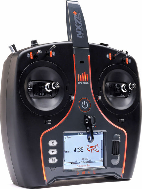 NX7e+ 14-Channel DSMX Transmitter Only, Black Edition