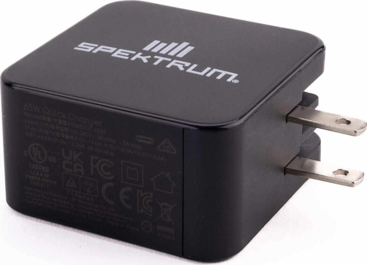 Spektrum 65W USB-C GaN Power Supply