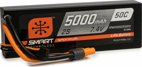 Smart Powerstage Surface Bundle: 5000mAh 2S 50C LiPo Battery (IC3) / 100W S100 Charger