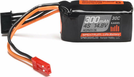 4S 14.8V 300mAh 30C LiPo Battery