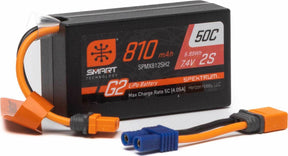 7.4V 810mAh 2S Smart G2 50C LiPo: IC2