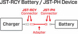Adapter: JST-RCY Battery / JST-PH Device