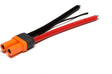 Connector: IC5 Battery with 4" Wires, 10 AWG