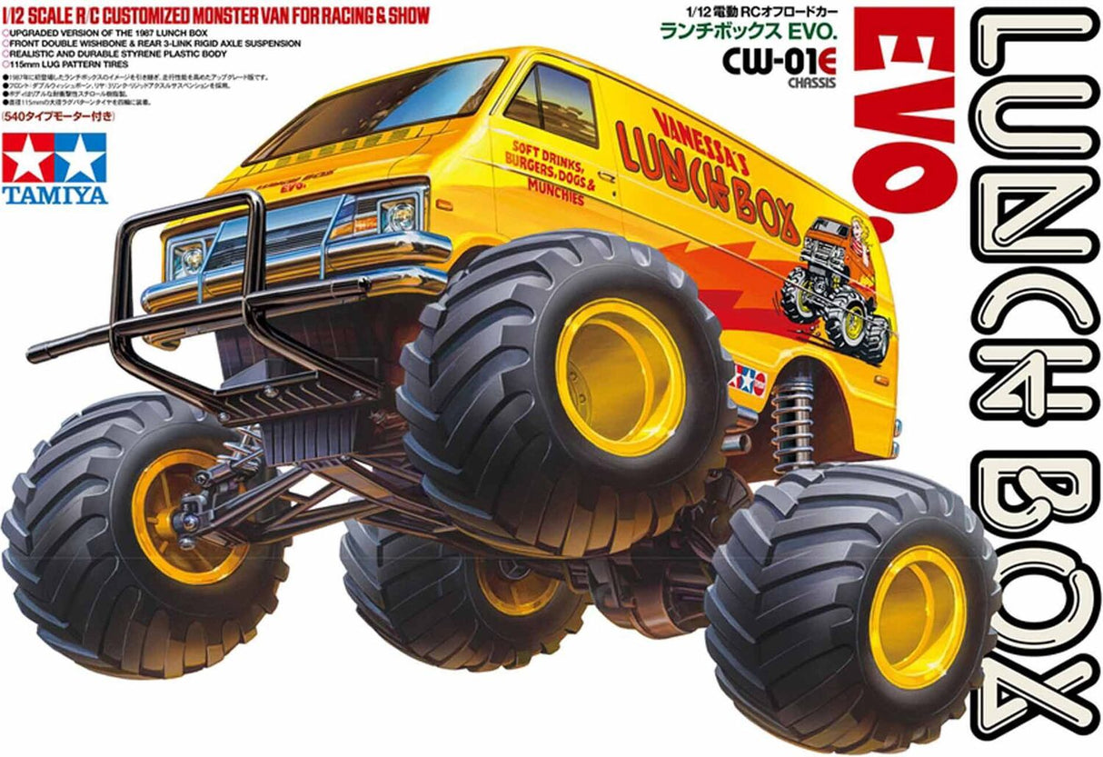 1/12 Lunch Box EVO CW-01 2WD Off-Road Monster Truck Kit