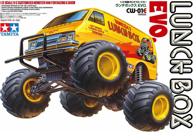 1/12 Lunch Box EVO CW-01 2WD Off-Road Monster Truck Kit