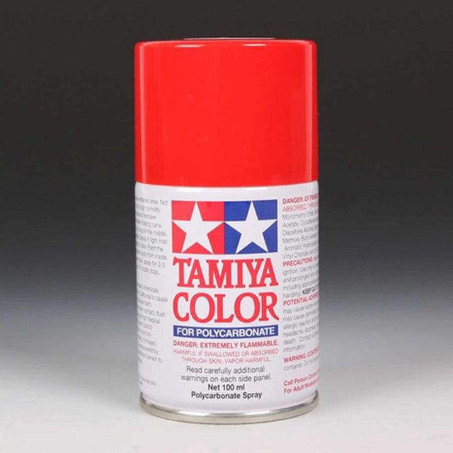 Polycarbonate PS-34 Bright Red, Spray 100 ml