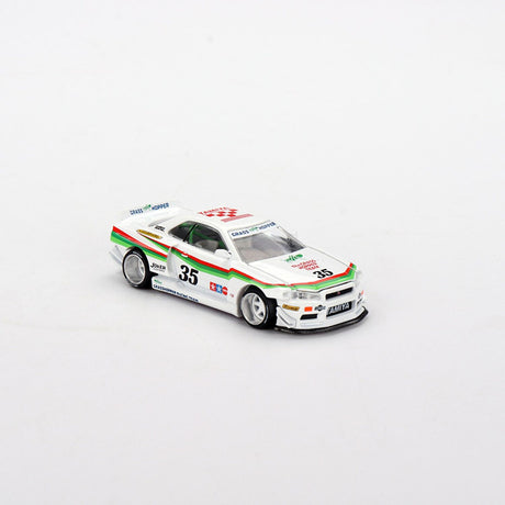 1/64 Kaido GT Nissan Skyline GT-R (R34) Tamiya X Kaido House “The Grasshopper” Diecast Model