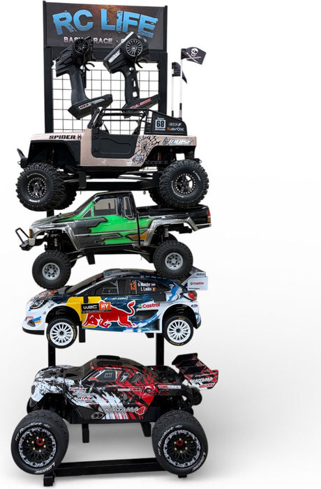 1/10 RC Car and Truck 4 Tier Pit/Display Stand