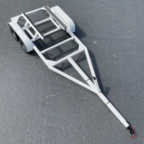 1/10 Scale Boat Trailer with LED Lights (White)