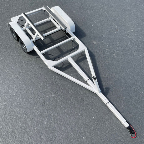 1/10 Scale Boat Trailer with LED Lights (White)