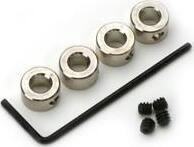 1/8" Dura Collars Nickel Plated