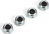 4-40 Nylon Insert Lock Nuts, Zinc Plated 4/pkg