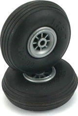 2" Diameter Treaded Surface Wheels 2/pkg
