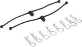 Body Klip Retainers-Black
